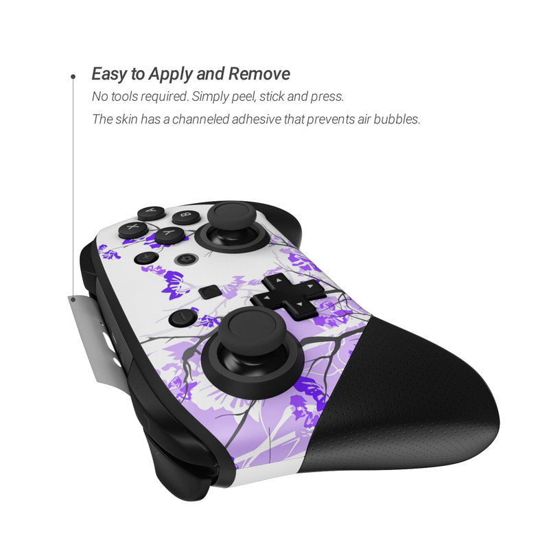 Violet Tranquility - Nintendo Switch Pro Controller Skin