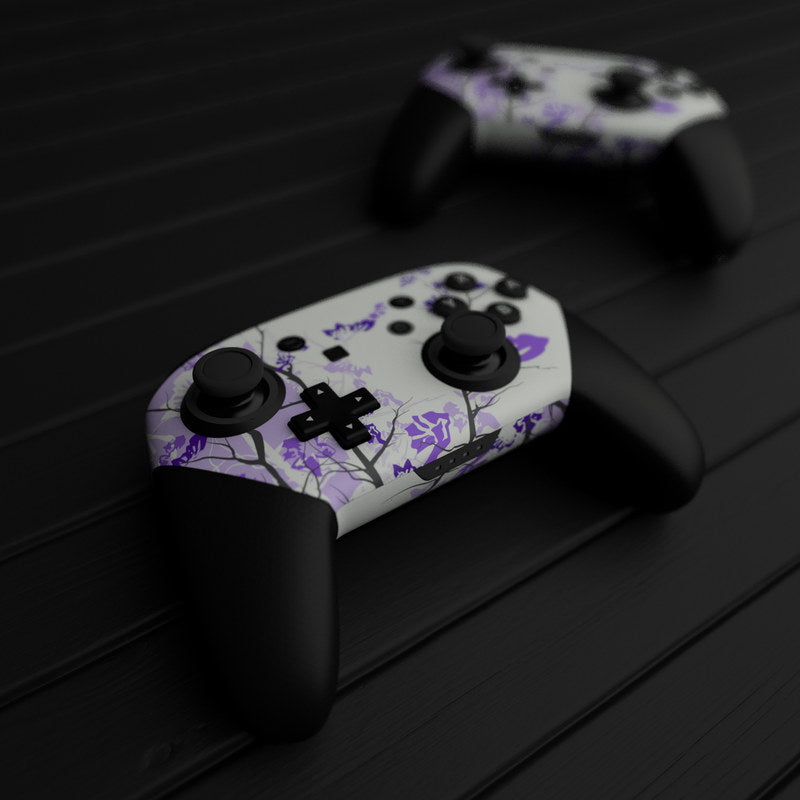 Violet Tranquility - Nintendo Switch Pro Controller Skin