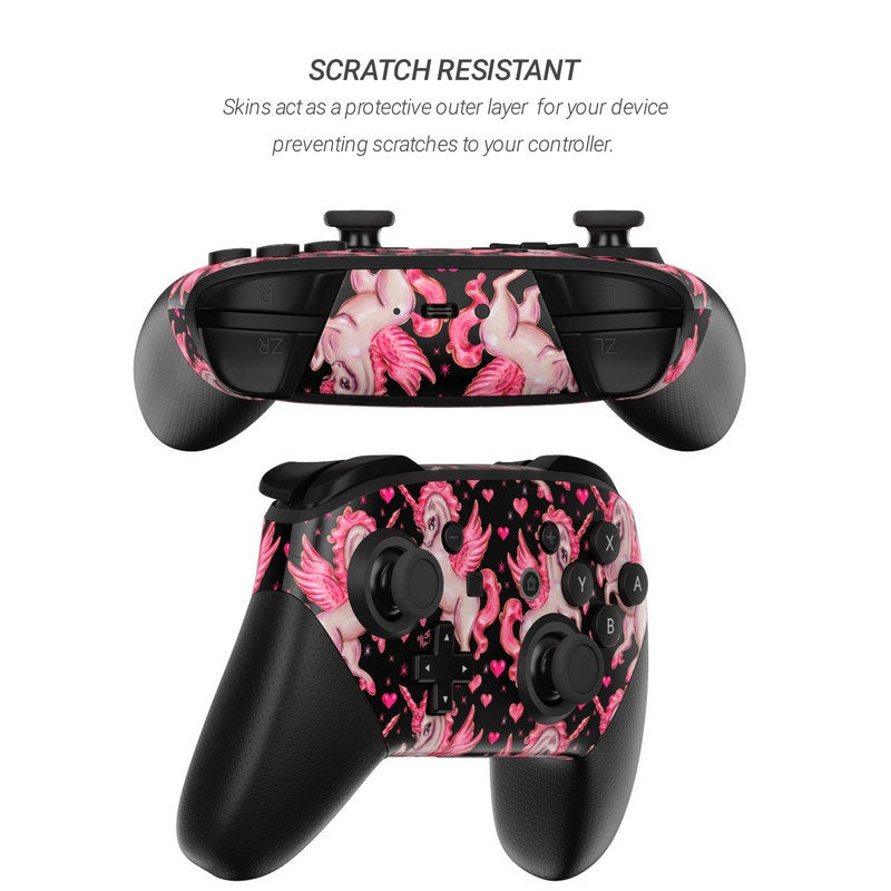 Unicorn Pegasus - Nintendo Switch Pro Controller Skin