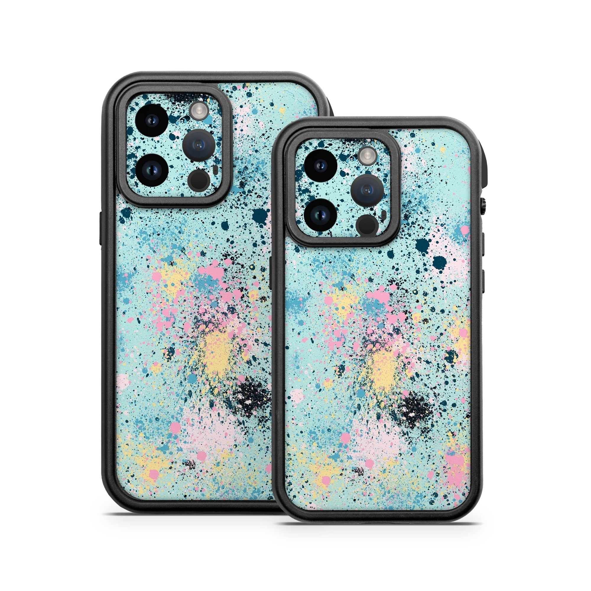 Abstract Ink Splatter - Otterbox Fre iPhone 14 Case Skin