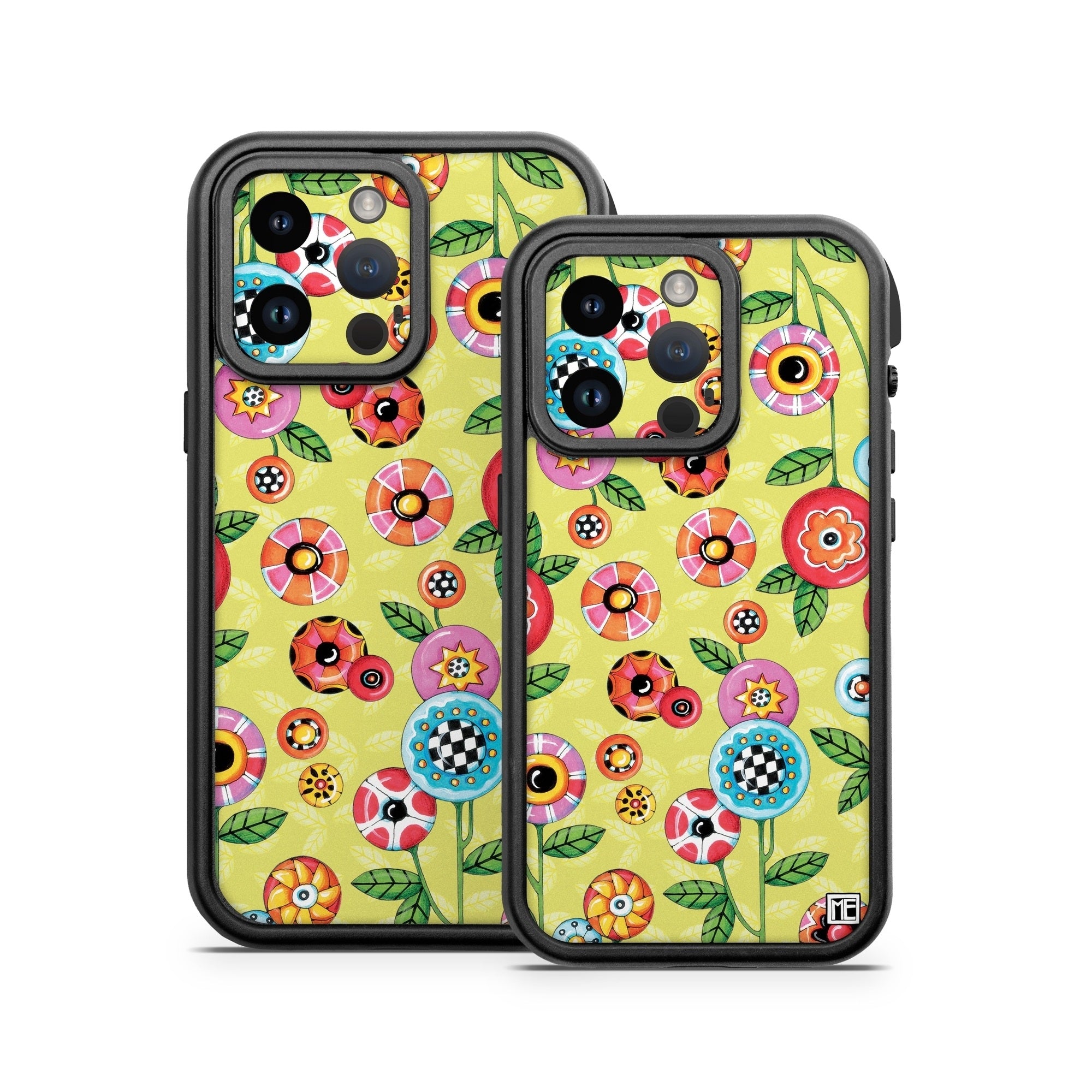 Button Flowers - Otterbox Fre iPhone 14 Case Skin