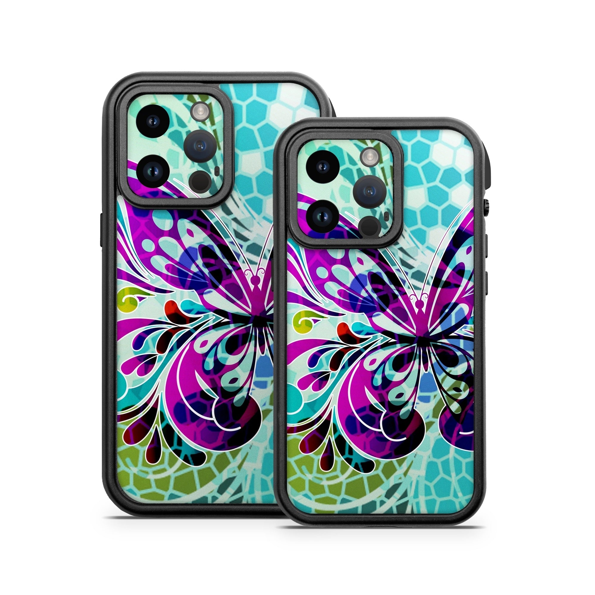 Butterfly Glass - Otterbox Fre iPhone 14 Case Skin