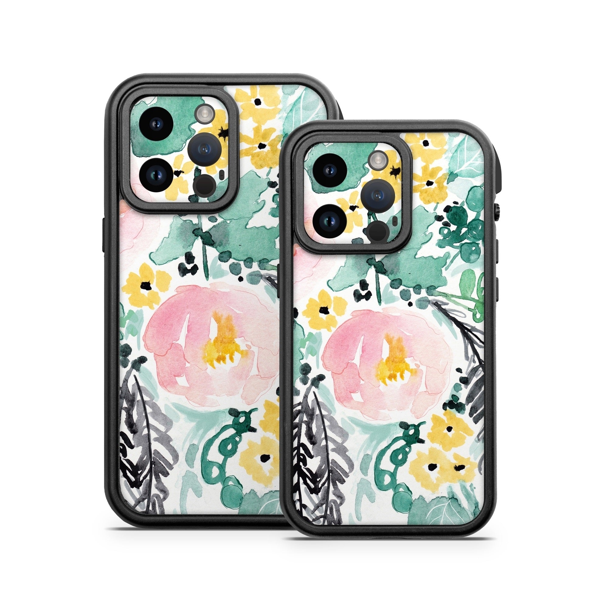 Blushed Flowers - Otterbox Fre iPhone 14 Case Skin