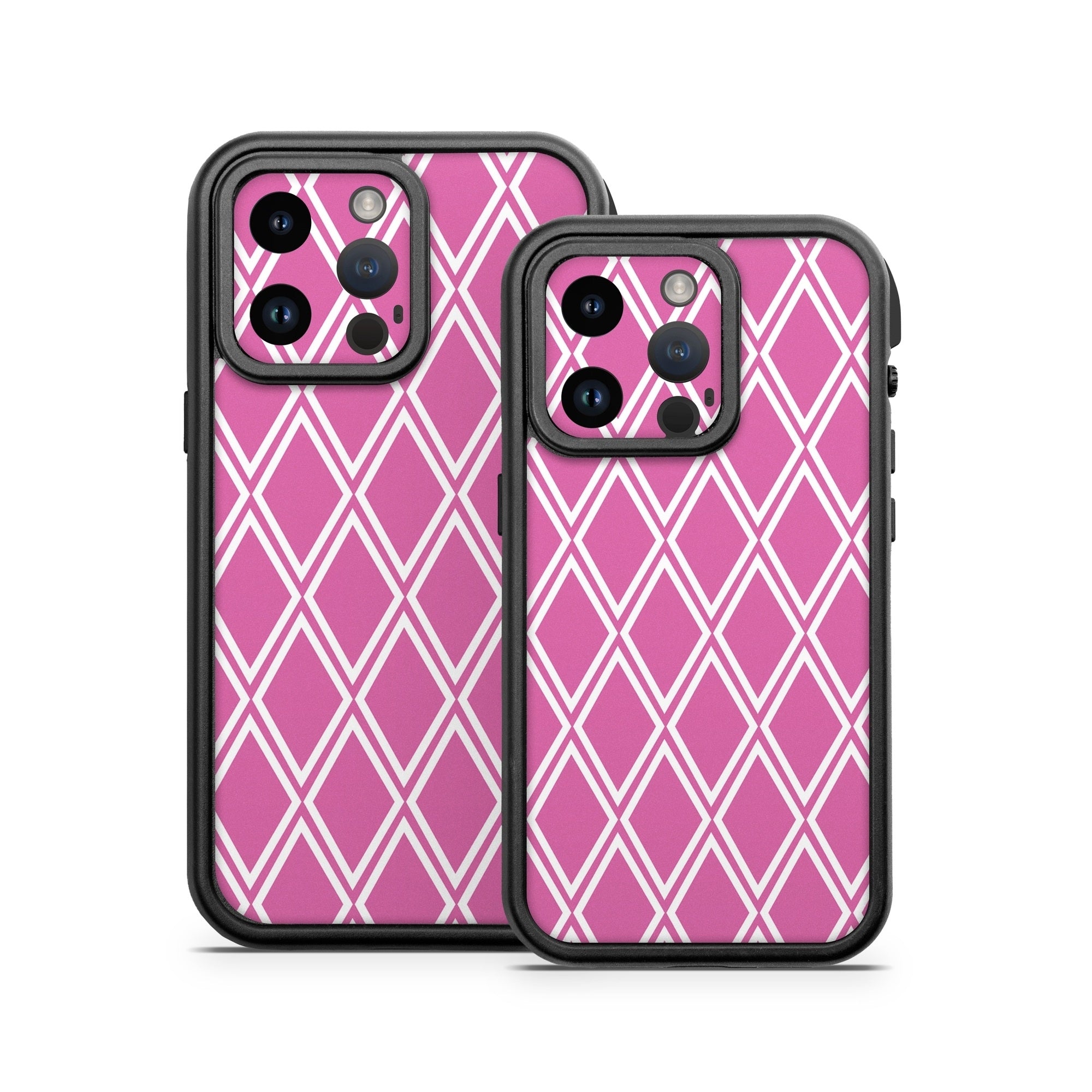 Pink Checks - Otterbox Fre iPhone 14 Case Skin