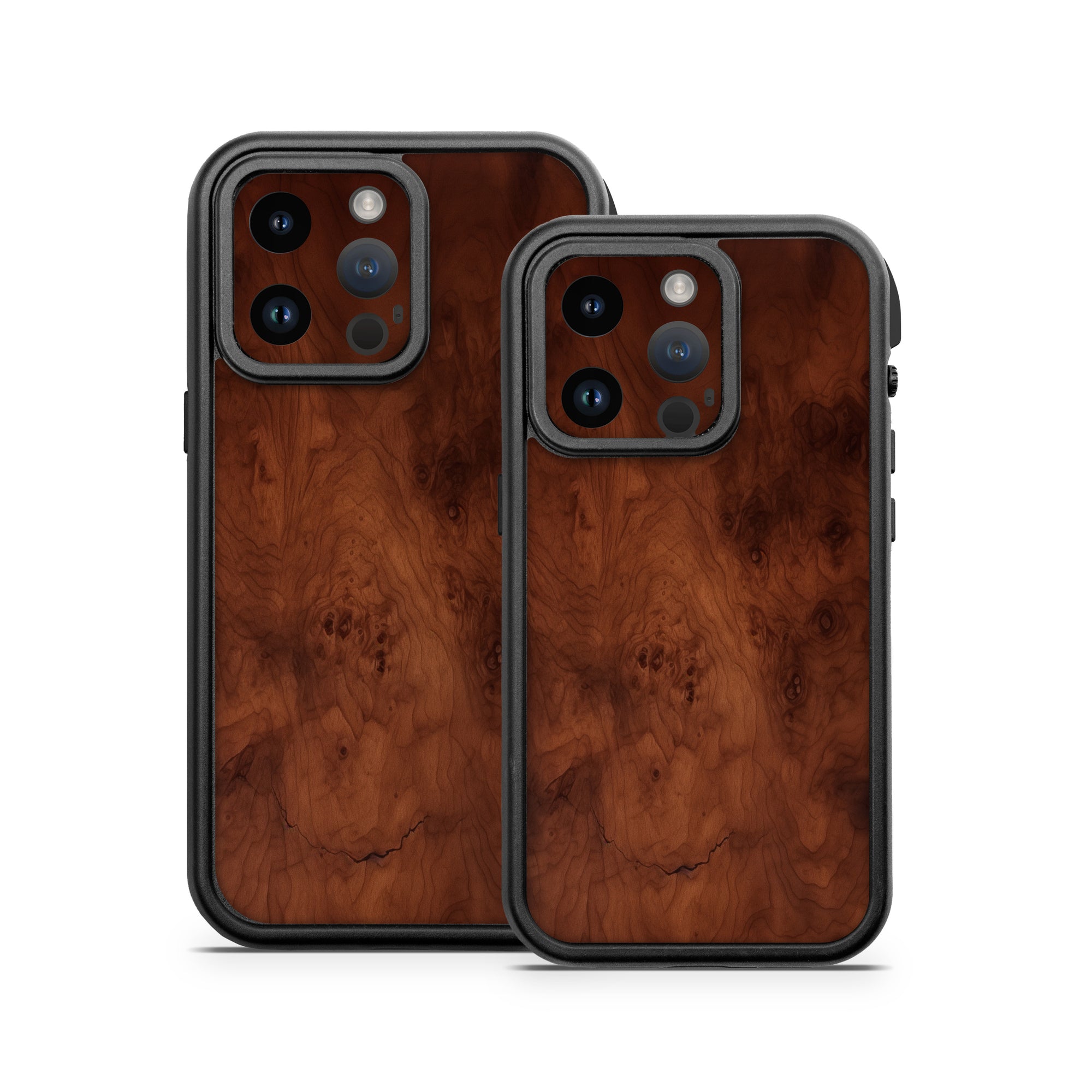 Dark Burlwood - Otterbox Fre iPhone 14 Case Skin