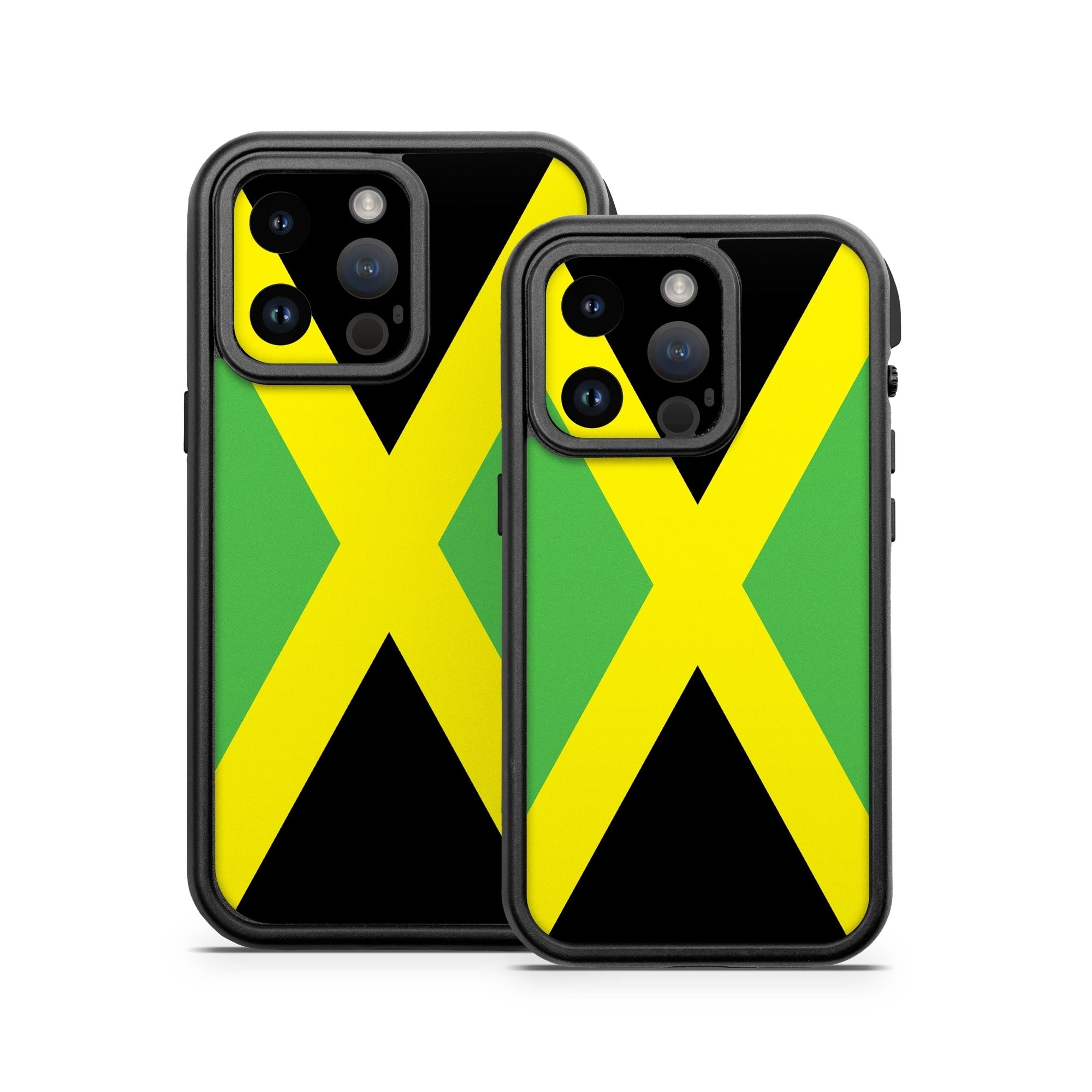 Jamaican Flag - Otterbox Fre iPhone 14 Case Skin