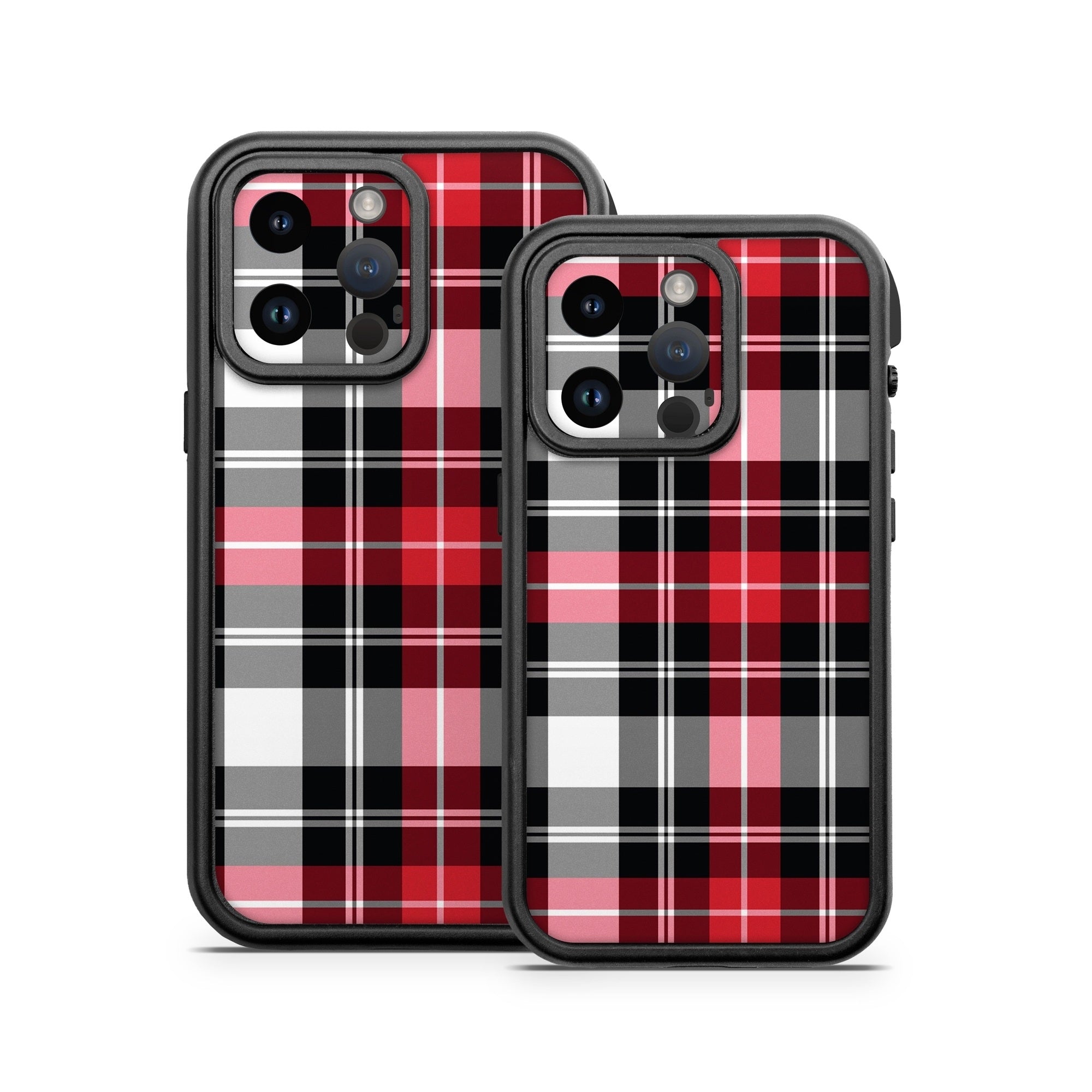 Red Plaid - Otterbox Fre iPhone 14 Case Skin