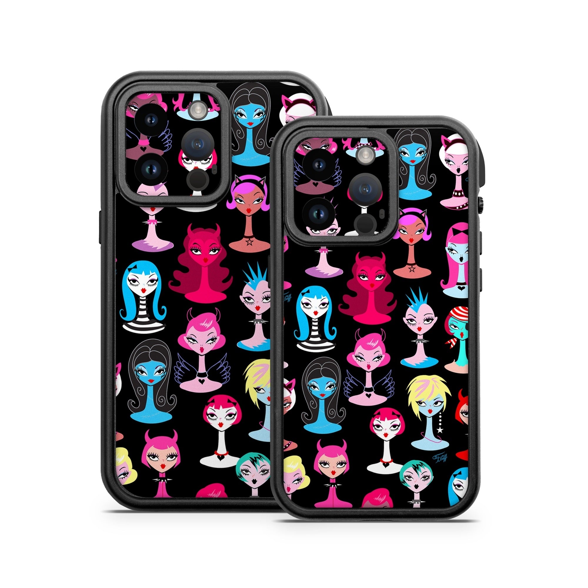 Punky Goth Dollies - Otterbox Fre iPhone 14 Case Skin