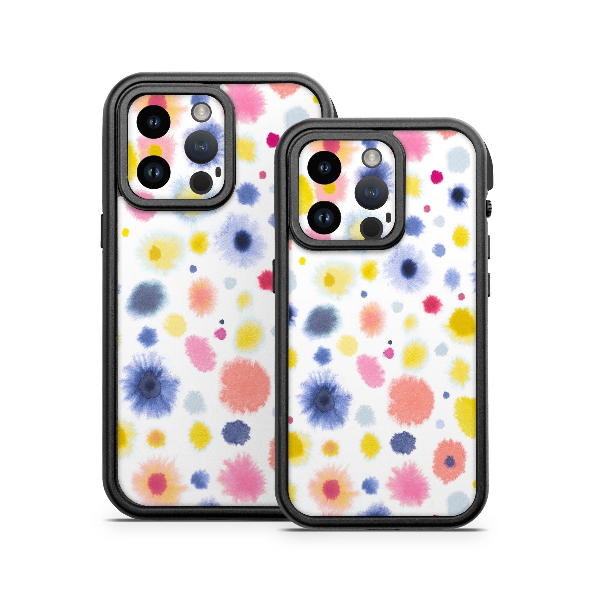 Red Blue Dots - Otterbox Fre iPhone 14 Case Skin