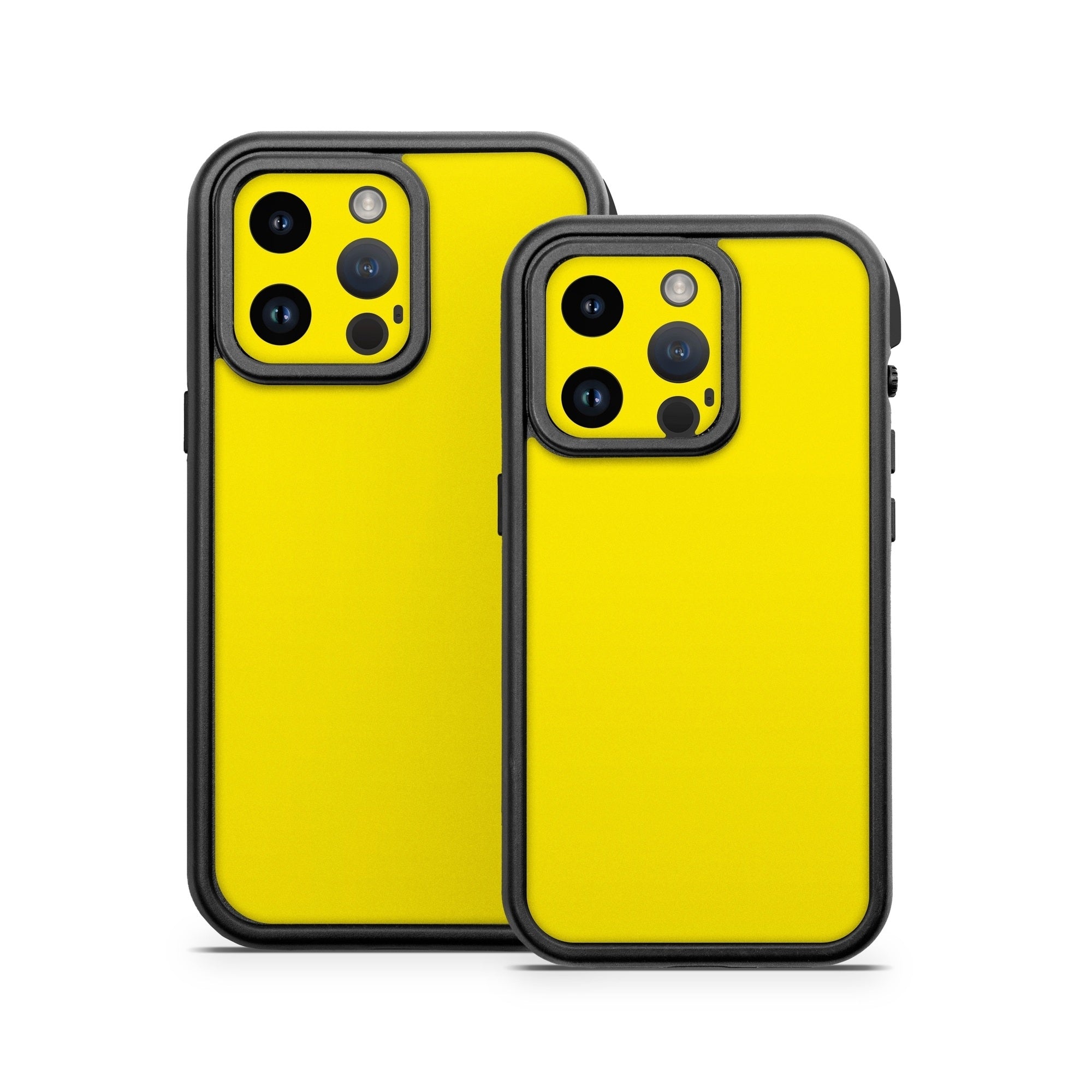 Solid State Yellow - Otterbox Fre iPhone 14 Case Skin