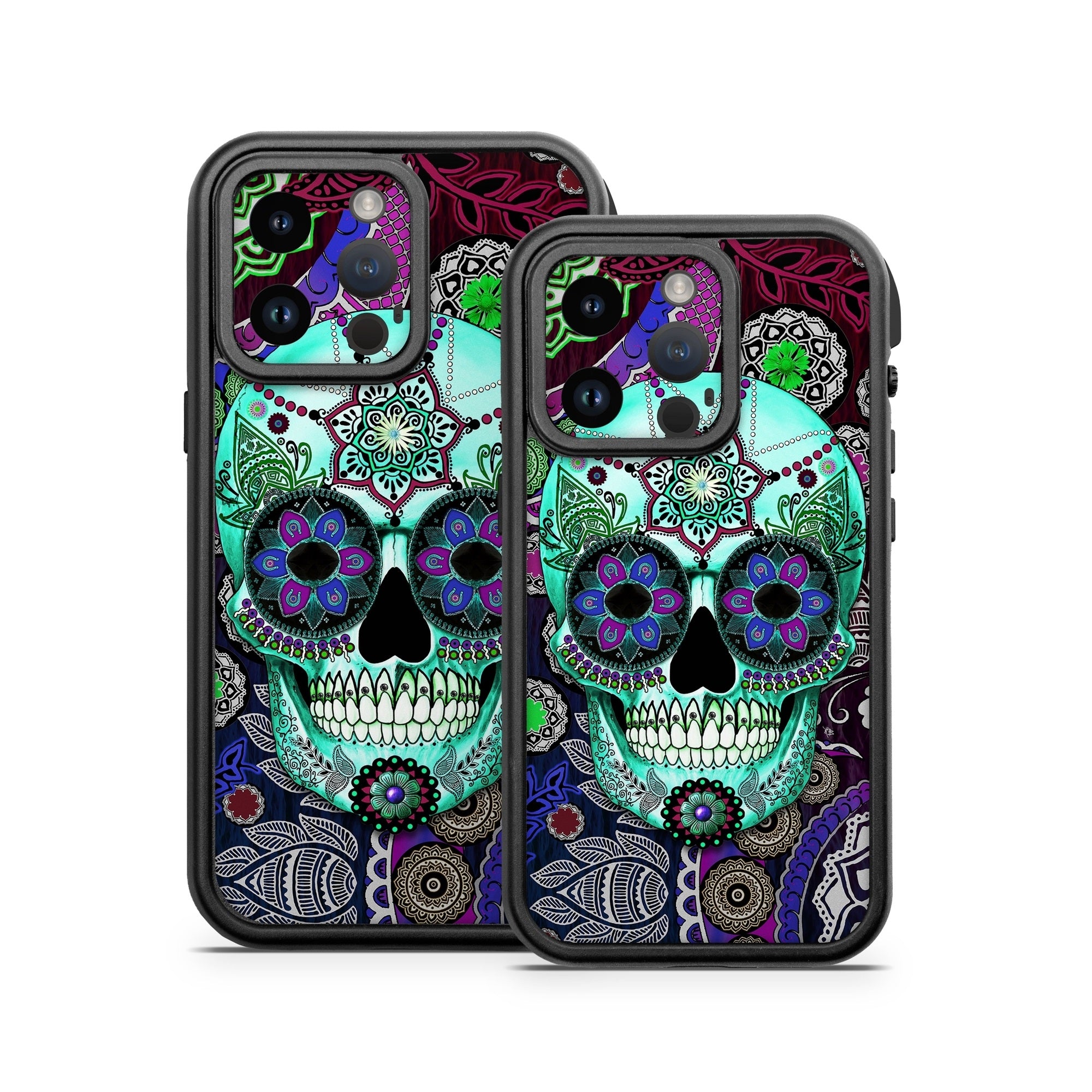 Sugar Skull Sombrero - Otterbox Fre iPhone 14 Case Skin