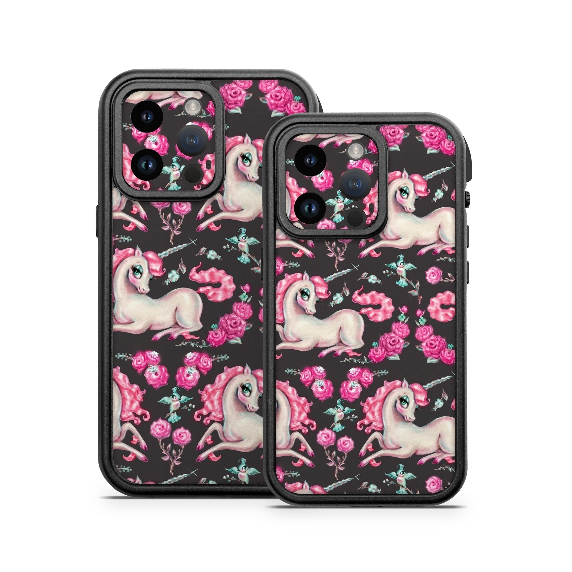 Unicorns and Roses - Otterbox Fre iPhone 14 Case Skin