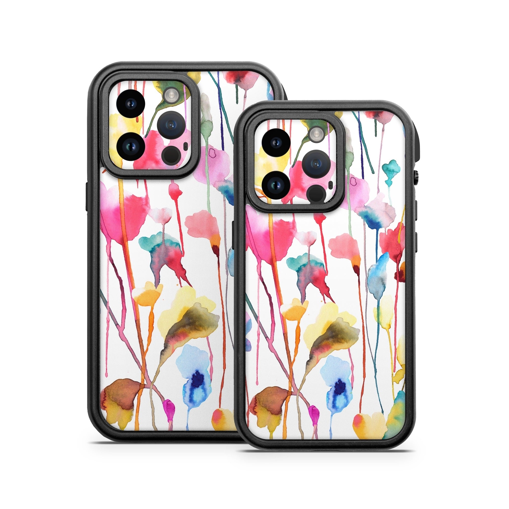 Watercolor Wild Flowers - Otterbox Fre iPhone 14 Case Skin