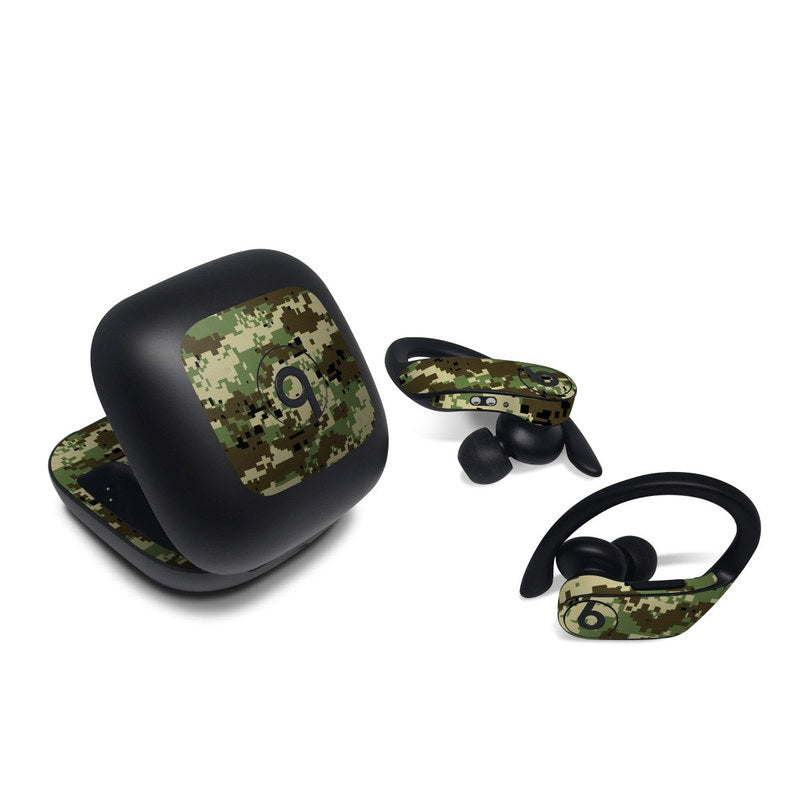 Digital Woodland Camo - Beats Powerbeats Pro (2019) Skin