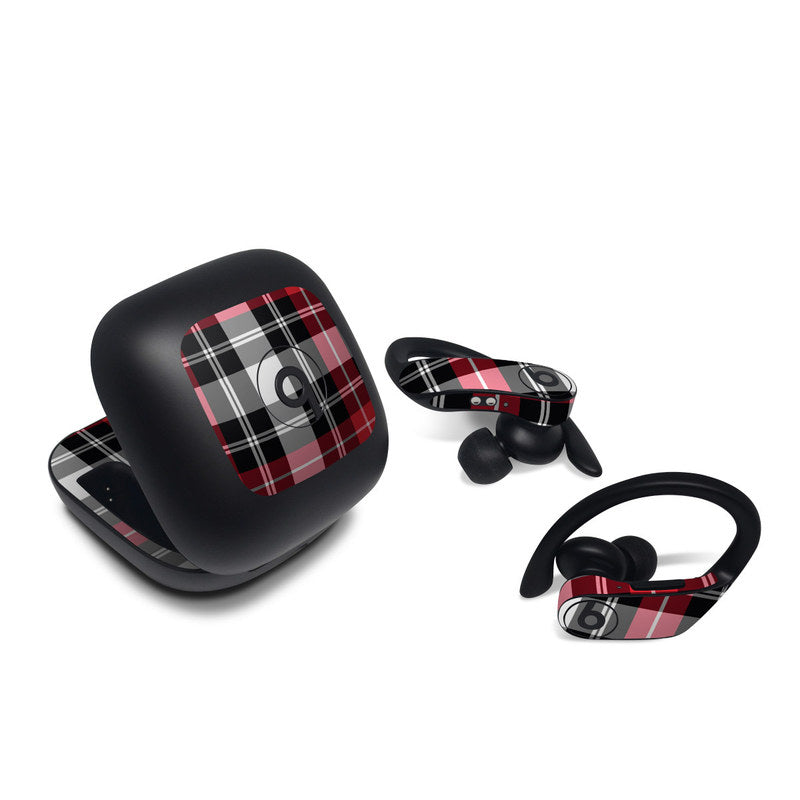 Red Plaid - Beats Powerbeats Pro (2019) Skin