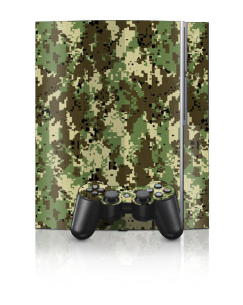 Digital Woodland Camo - Sony PS3 Skin