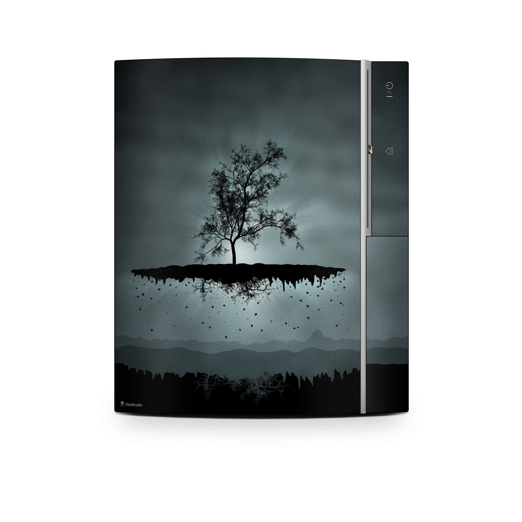 Flying Tree Black - Sony PS3 Skin