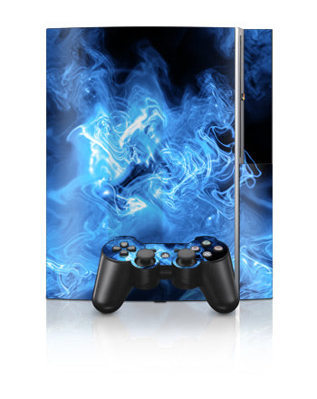 Blue Quantum Waves - Sony PS3 Skin