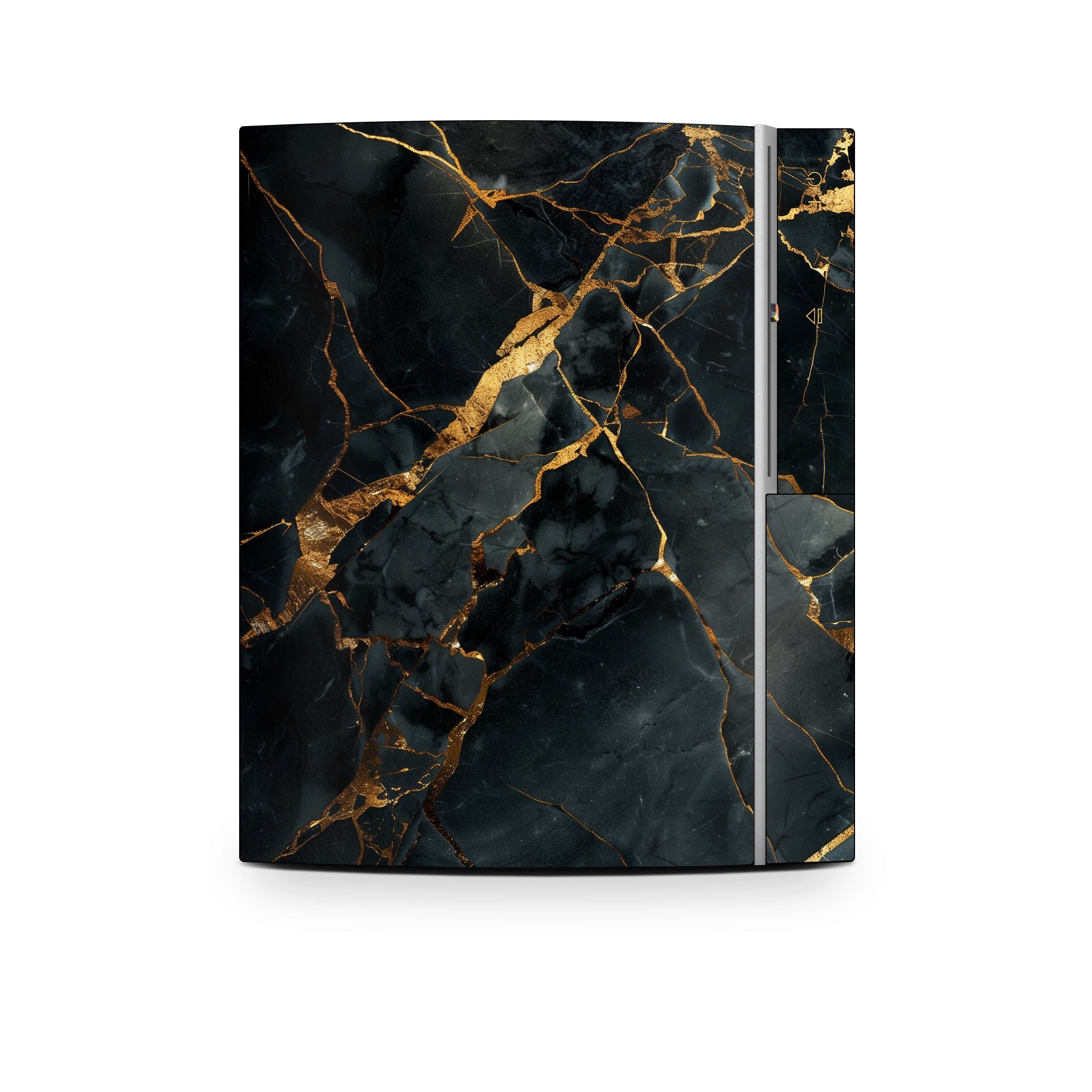 Repaired Black Marble - Sony PS3 Skin