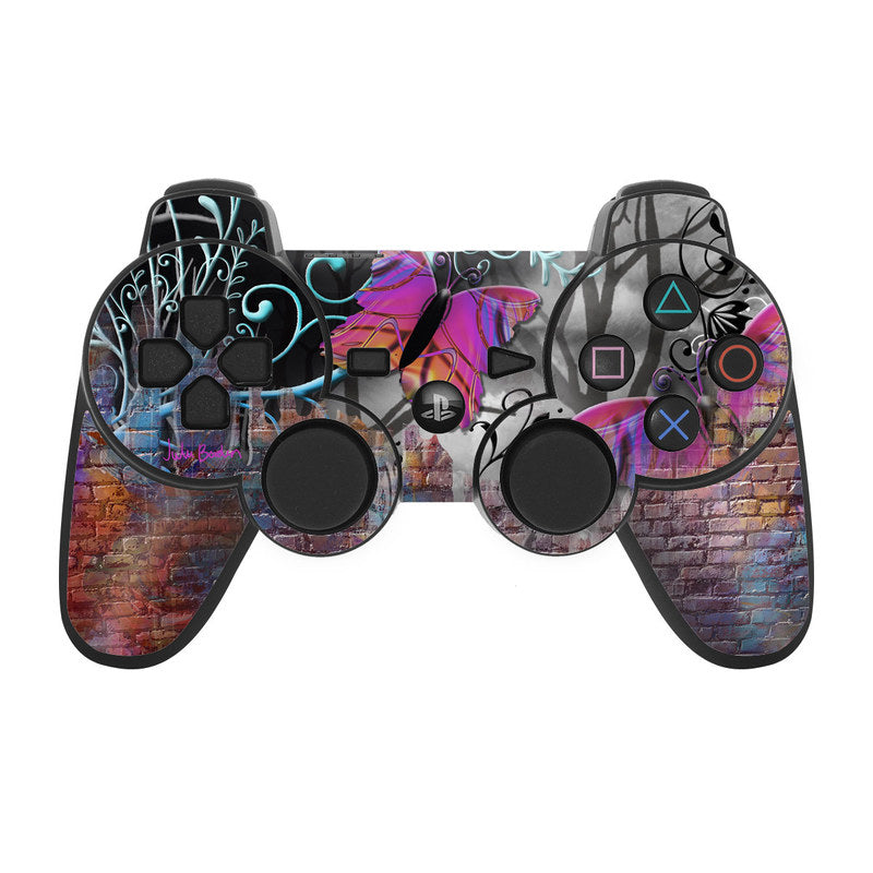 Butterfly Wall - Sony PS3 Controller Skin