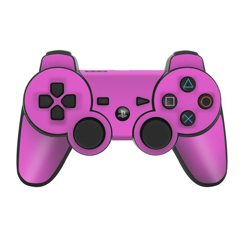 Solid State Vibrant Pink - Sony PS3 Controller Skin