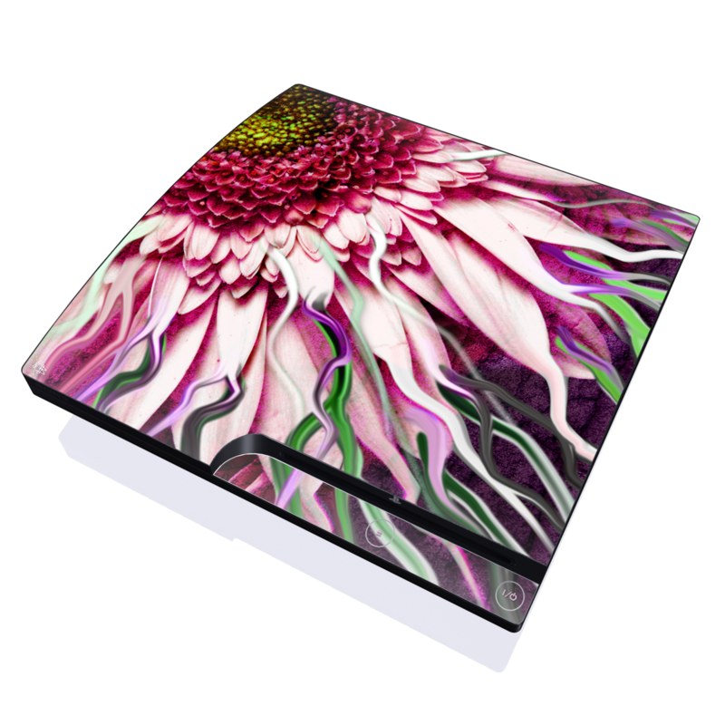 Crazy Daisy - Sony PS3 Slim Skin