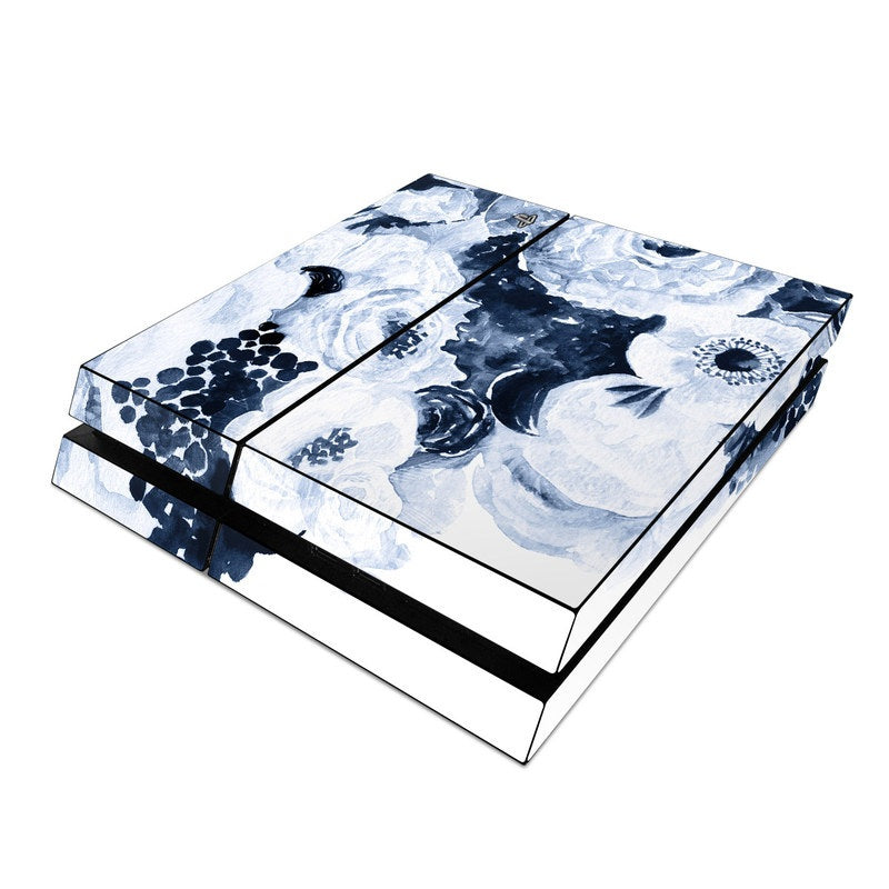 Blue Blooms - Sony PS4 Skin