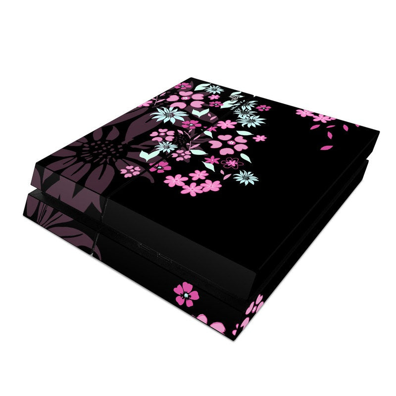 Dark Flowers - Sony PS4 Skin