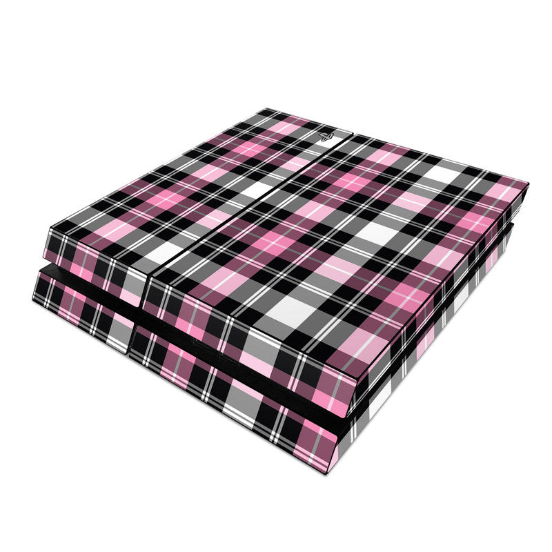 Pink Plaid - Sony PS4 Skin