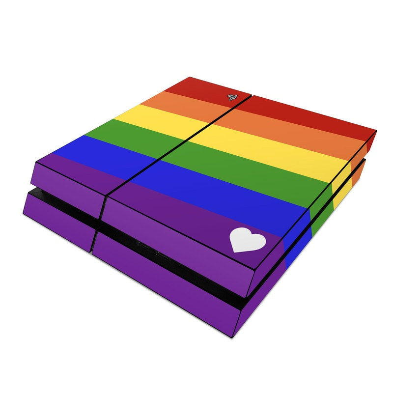 Rainbow Stripe - Sony PS4 Skin