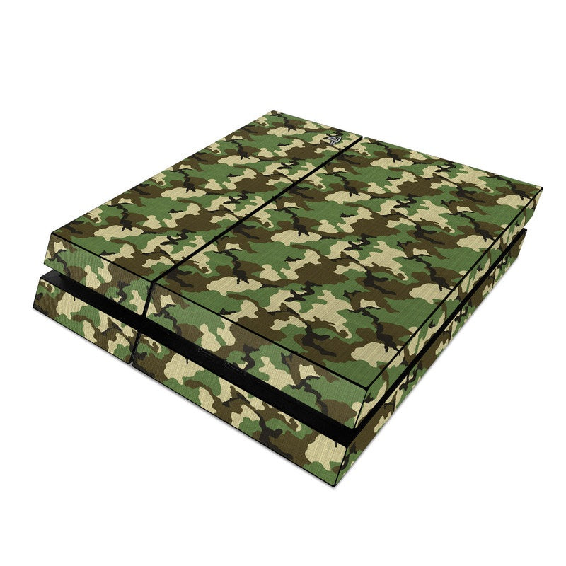 Woodland Camo - Sony PS4 Skin