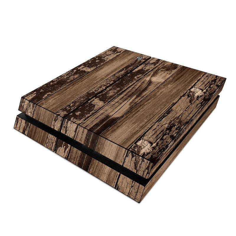 Weathered Wood - Sony PS4 Skin