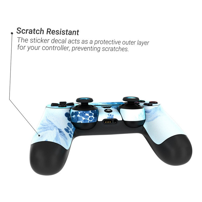 Blue Blooms - Sony PS4 Controller Skin