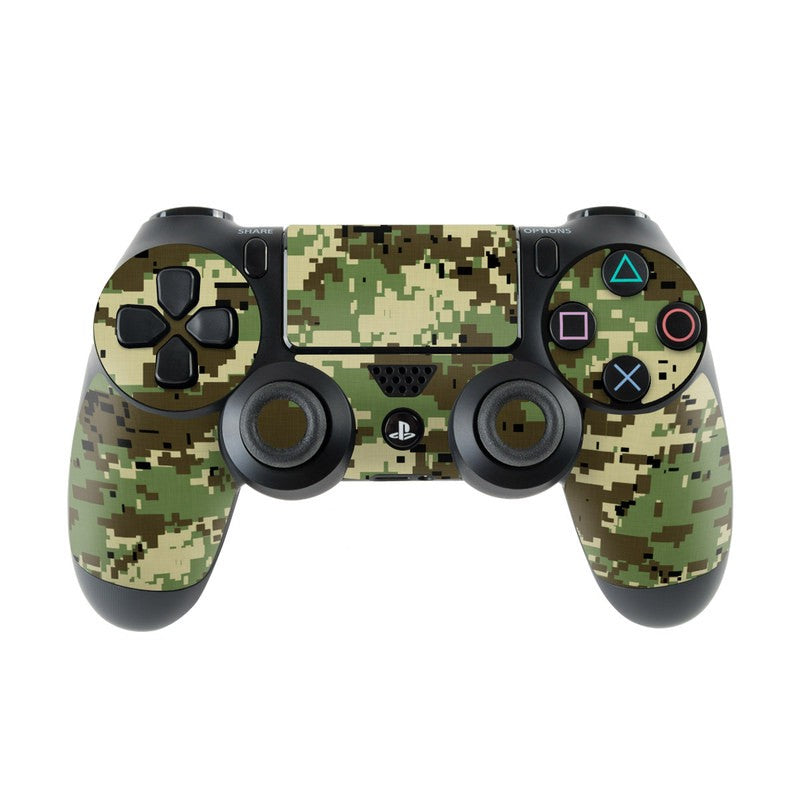 Digital Woodland Camo - Sony PS4 Controller Skin