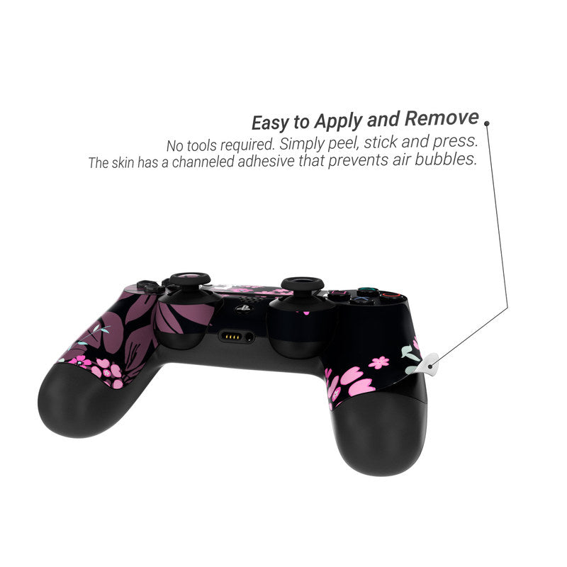 Dark Flowers - Sony PS4 Controller Skin