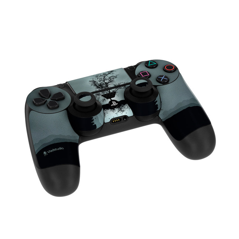 Flying Tree Black - Sony PS4 Controller Skin