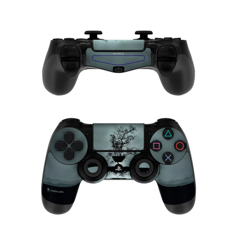 Flying Tree Black - Sony PS4 Controller Skin