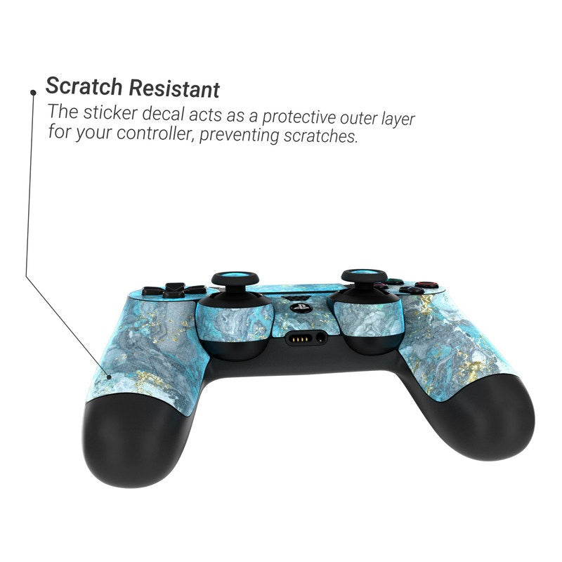 Gilded Glacier Marble - Sony PS4 Controller Skin