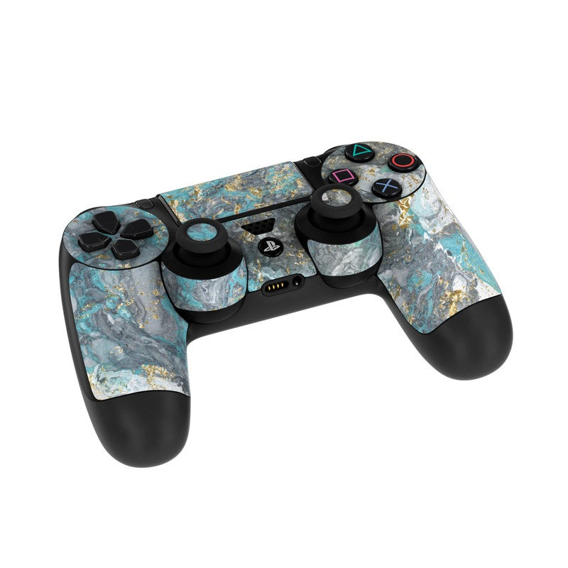 Gilded Glacier Marble - Sony PS4 Controller Skin