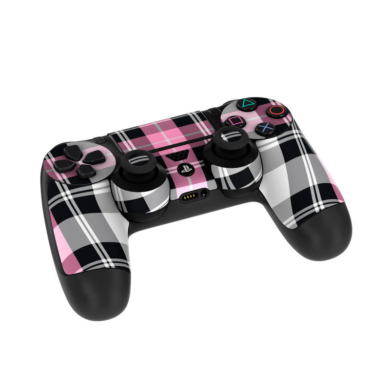 Pink Plaid - Sony PS4 Controller Skin