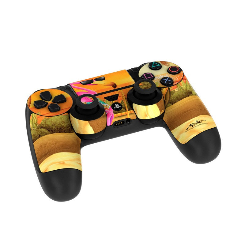 Sunset Flamingo - Sony PS4 Controller Skin