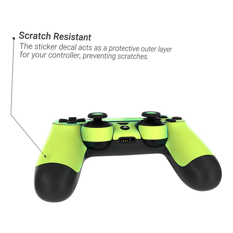 Solid State Lime - Sony PS4 Controller Skin