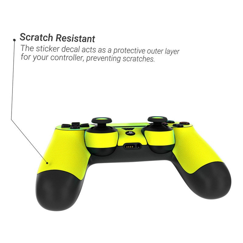 Solid State Yellow - Sony PS4 Controller Skin