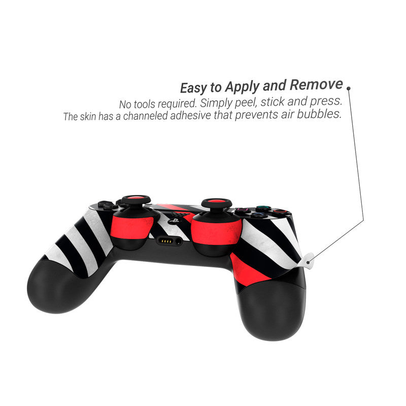 Thin Red Line Hero - Sony PS4 Controller Skin