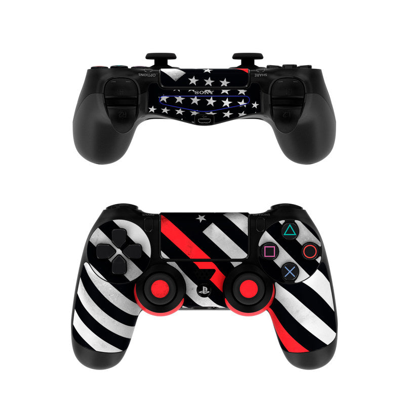 Thin Red Line Hero - Sony PS4 Controller Skin