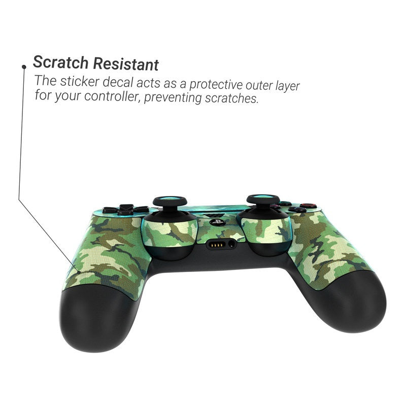 Woodland Camo - Sony PS4 Controller Skin