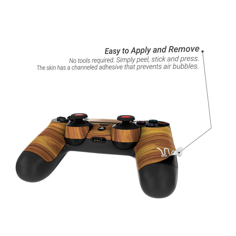 Wooden Gaming System - Sony PS4 Controller Skin