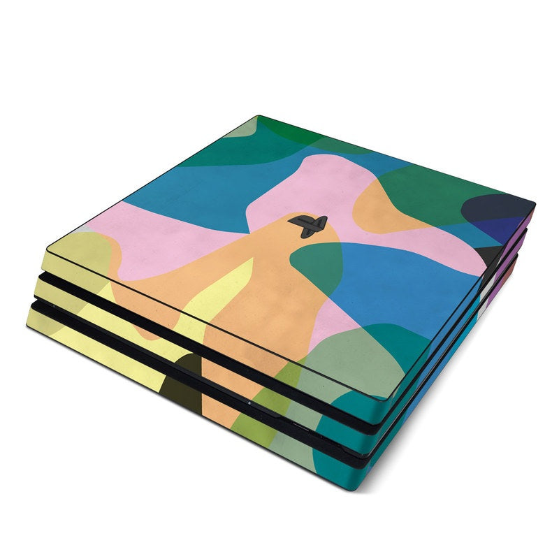 Abstract Camo - Sony PS4 Pro Skin