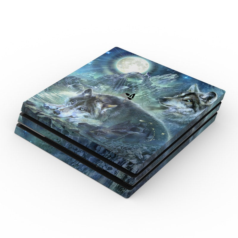 Bark At The Moon - Sony PS4 Pro Skin