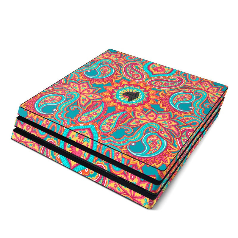 Carnival Paisley - Sony PS4 Pro Skin